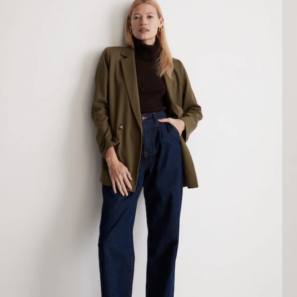 Madewell Olive taupe Blazer